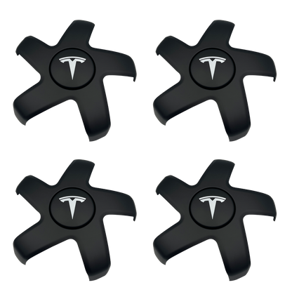 4 stk. Tesla Aero Star Centerkapsler