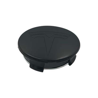 4 stk. All Black Tesla Centerkapsler 57mm