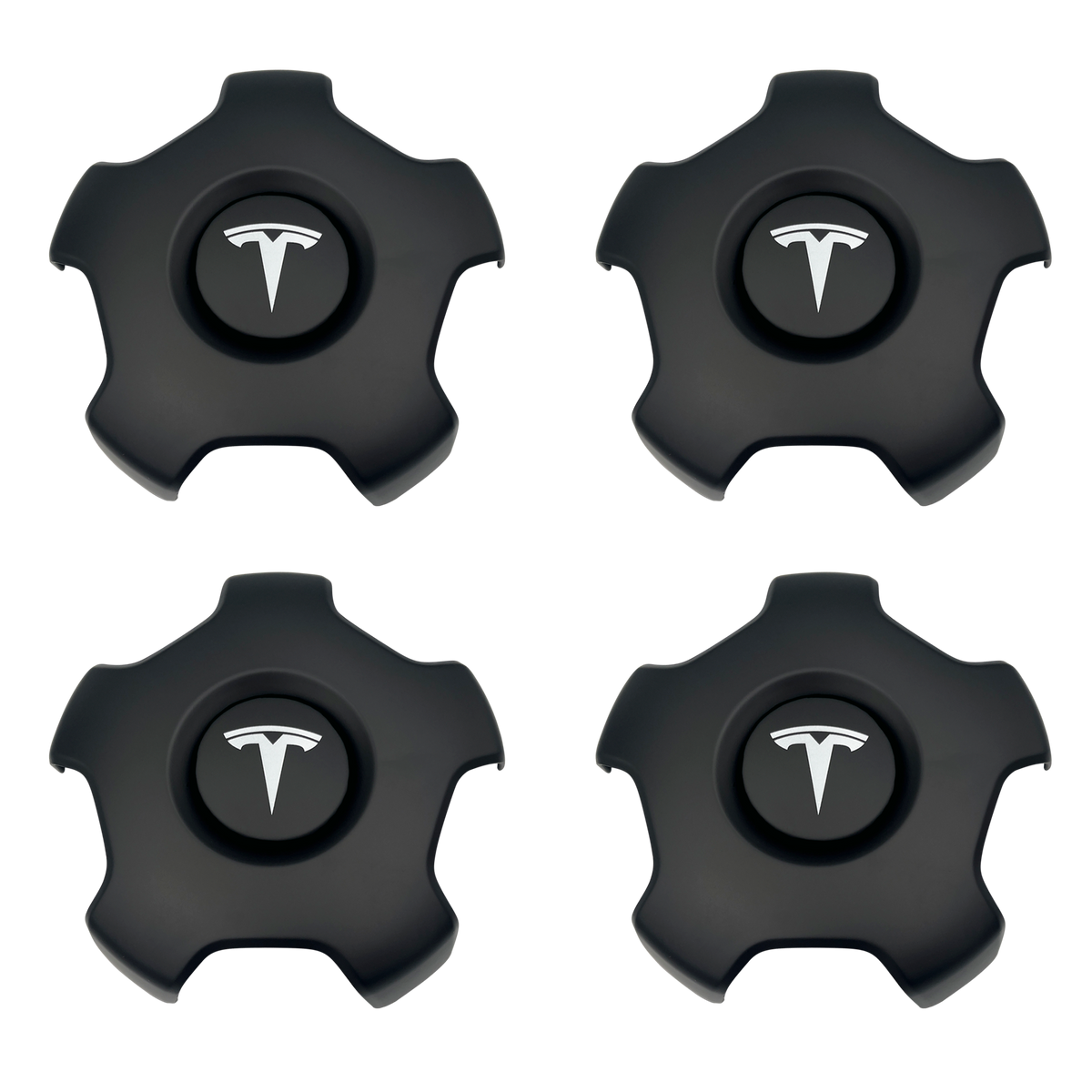 4 stk. Tesla Aero Round Centerkapsler