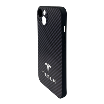 Tesla iPhone Carbon Fiber Cover