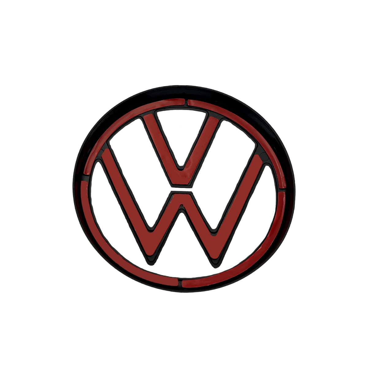 VW Golf 8 Front logo Sort