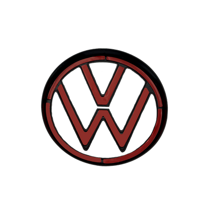VW Golf 8 Front logo Sort