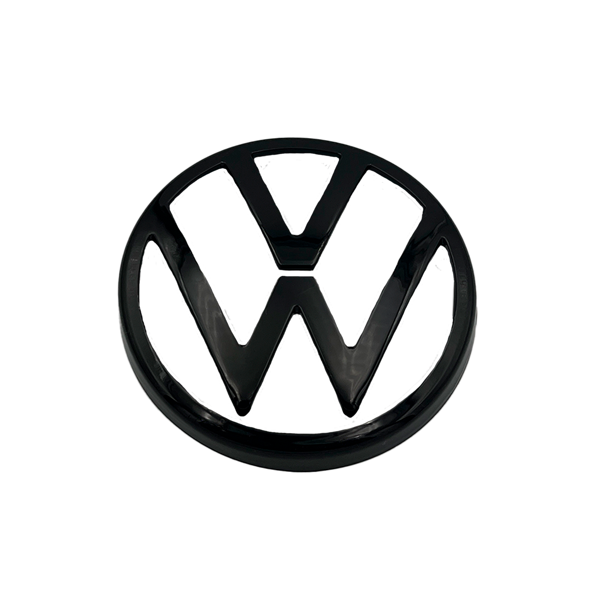 VW Polo 6 VI Facelift Logo bakre svart 