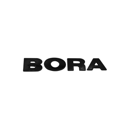 Svart VW "Bora" bakemblem