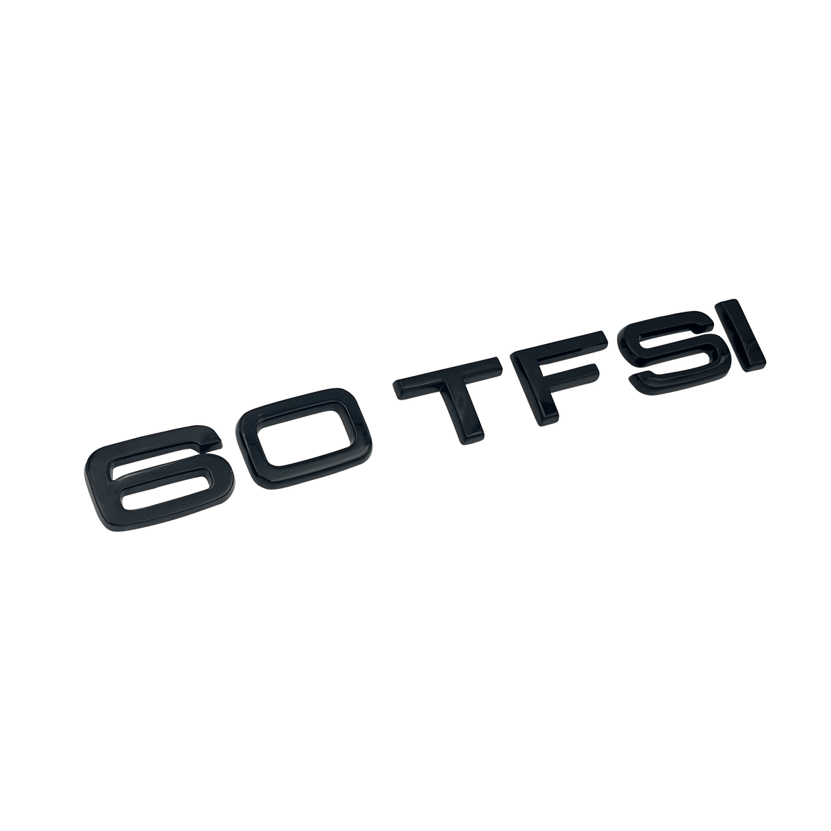 Audi 60 TFSI bag emblem blank sort