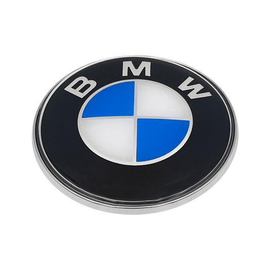BMW Bag logo Blå & Hvid 70mm