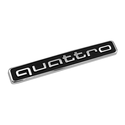 Sort Audi quattro Bag Emblem