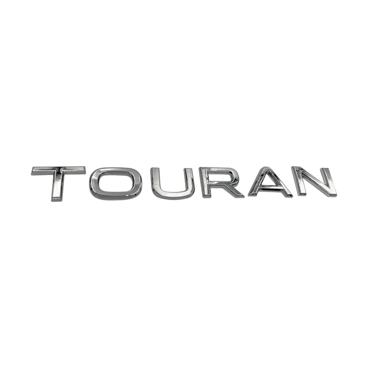 Chrome VW "Touran" Bag Emblem