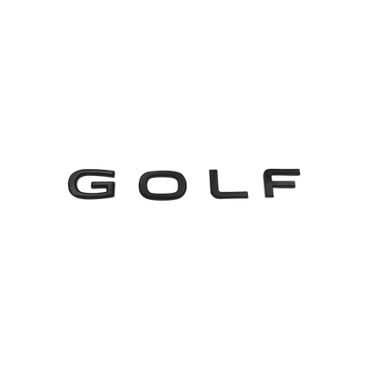 Sort VW "Golf" Bag Emblem - Golf MK7, MK7.5, MK8
