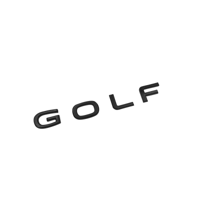 Sort VW "Golf" Bag Emblem - Golf MK7, MK7.5, MK8