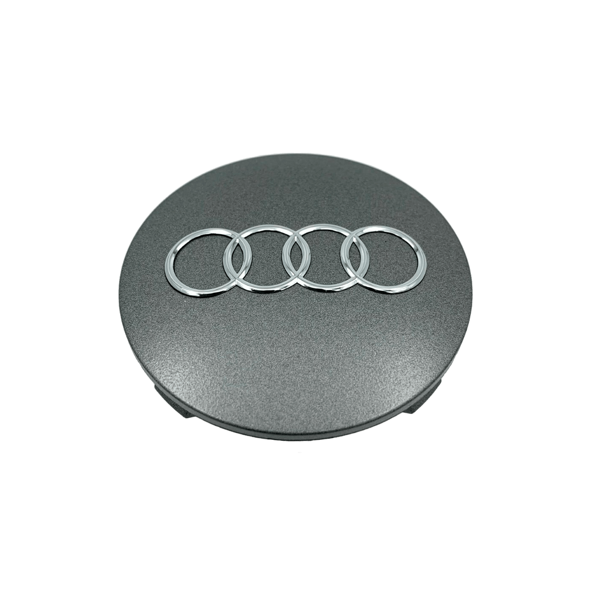 4 Stk. Chrome Audi Centerkapsler Sæt - Driverse - Centerkapsler - Driverse - Driverse - AD-OG-CK-CH-60 - 60mm - Chrome - -
