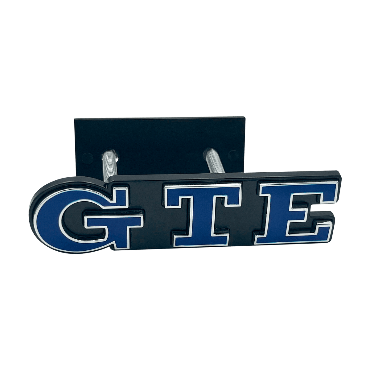 Blå VW GTE Emblem foran