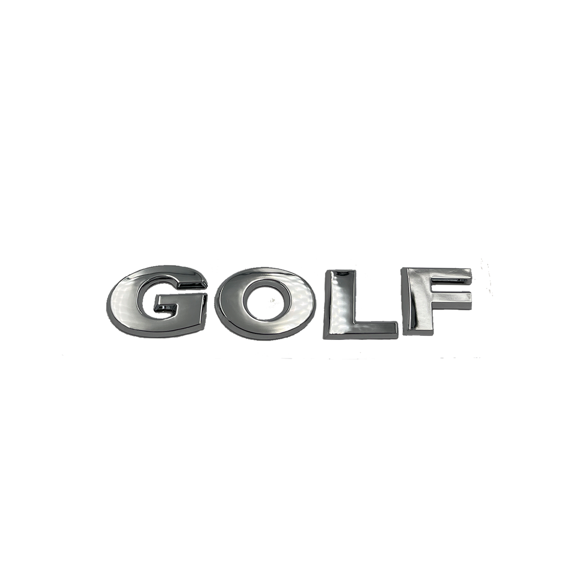 Chrome VW "Golf" Bag Emblem