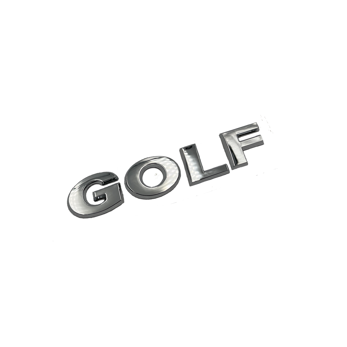 Chrome VW "Golf" Bag Emblem