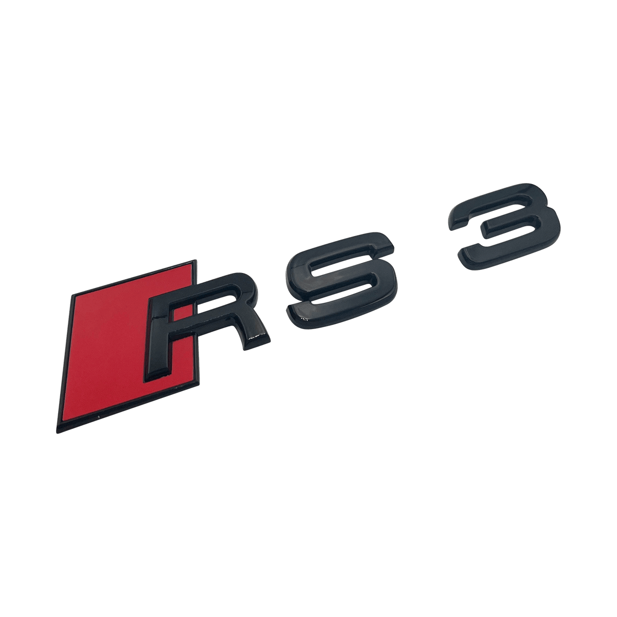 Sort Audi RS3 Bag Emblem