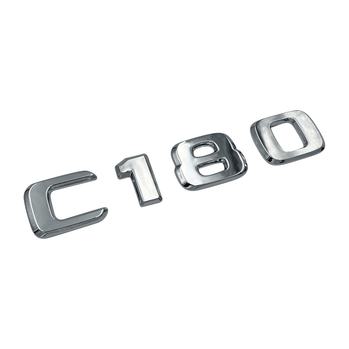 Krom Mercedes C180-emblem