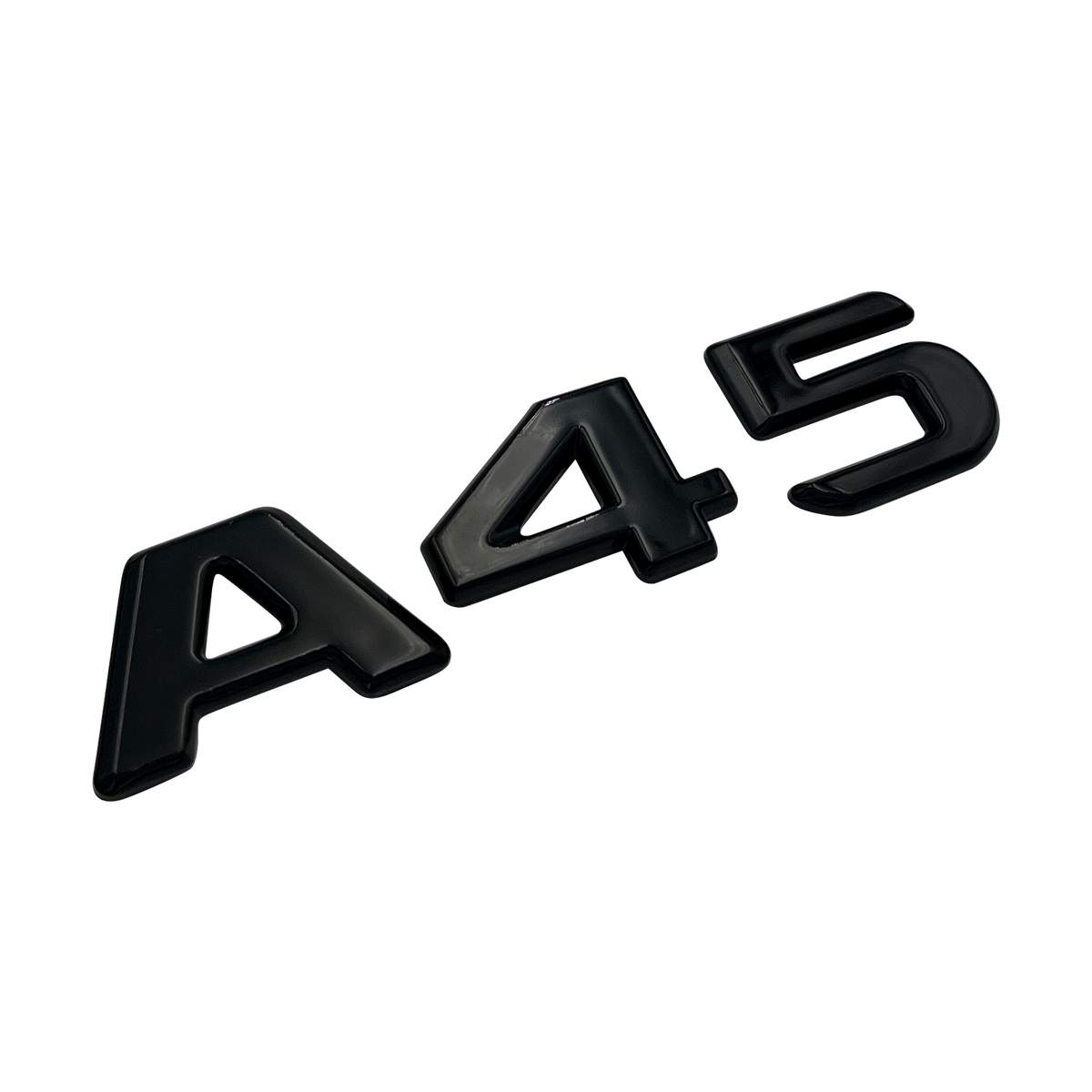 Sort Mercedes A45 Emblem