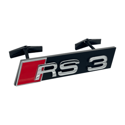 Chrome Audi RS3 Front Emblem