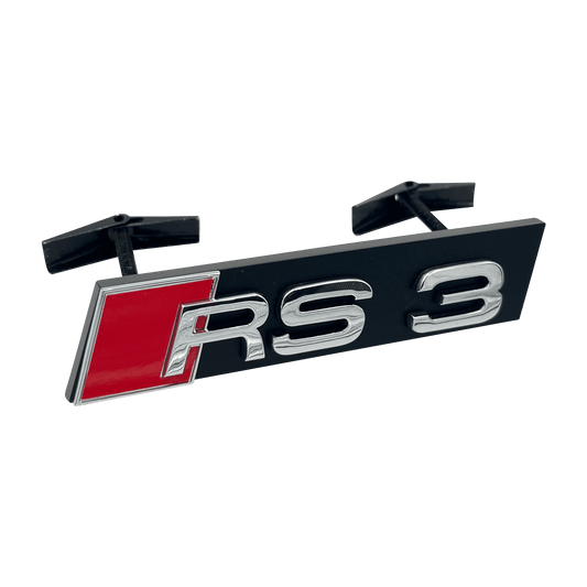 Chrome Audi RS3 Front Emblem