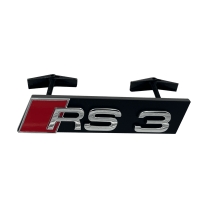 Chrome Audi RS3 Front Emblem