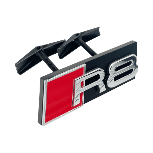 Krom Audi R8 frontemblem 