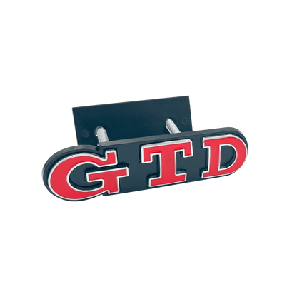 Rød VW GTD Front Emblem