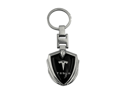 Tesla Nøglering Chrome