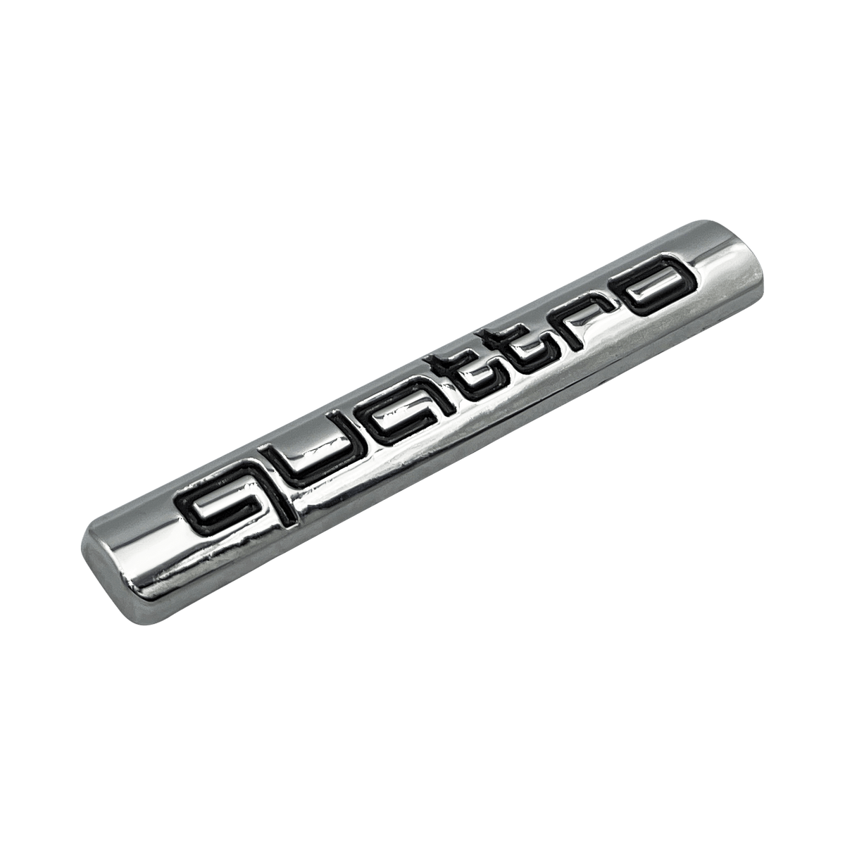 Chrome Audi quattro Bag Emblem